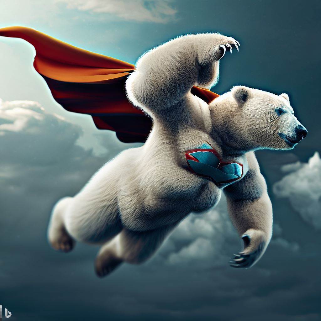 AI Image - Super Polar Bear